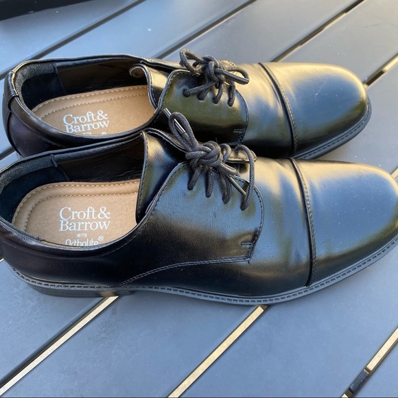 Mens black dress shoes - Picture 3 of 15